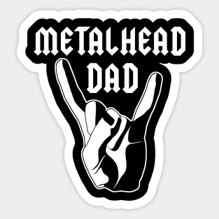 Heavy Metal for Dad Father's Day Gift Sticker